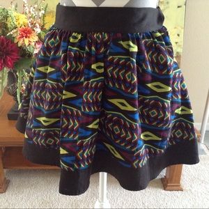 Forever 21 Twist Skater Skirt